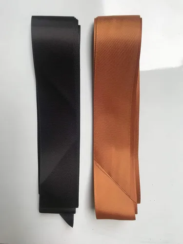 Miniatura 3 de Bufanda de cinta para mujer, con asa de satén, cinta para el cuello, bufanda PSSD01