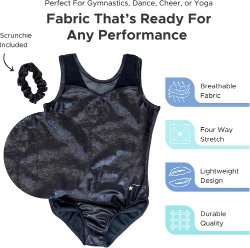 Miniatura 21 de Destira Ballet Leotards for Women - Super Soft Dance and Ballet Leotards for Toddlers, Girls, and Women - JUNIOR/ADULT SIZES
