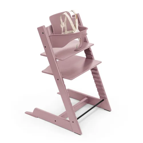 Miniatura 4 de Stokke - Silla alta Tripp Trapp 2, Whitewash - Incluye silla + juego de bebé con arnés extraíble para niños de 6 a 36 meses - Ajustable, ergonómica