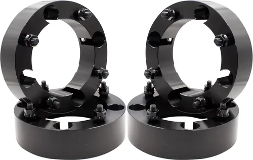 Miniatura 9 de Wheel Accessories Parts 2 piezas de espaciadores de rueda para ATV UTV de 4 en 156 mm 4x156 mm, 1 pulgada de espesor, 130 mm de buje, perno de rosca