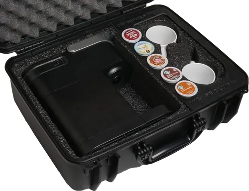 Miniatura 4 de Case Club Funda impermeable precortada compatible con cafetera Keurig K-Mini, capacidad para 2 tazas y almacena 5 cápsulas