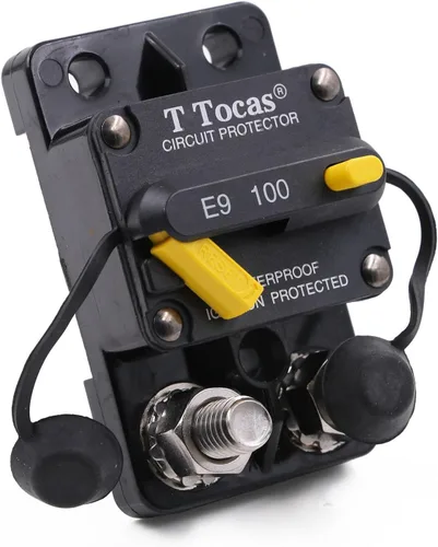 Miniatura 26 de E69 Interruptor de circuito de 10 A T3 con restablecimiento manual Mini de montaje en superficie IP66 Interruptor conmutable de 10 A