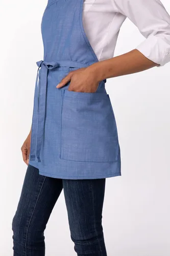 Miniatura 6 de Chef Works Unisex Medford Short Bib Apron