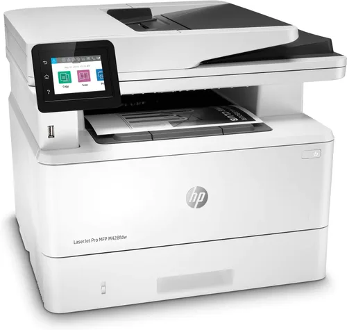 Miniatura 5 de HP LaserJet Pro MFP M428fdw Impresora inalámbrica monocromática todo en uno con Ethernet integrado e impresión de 2 caras, funciona con Alexa