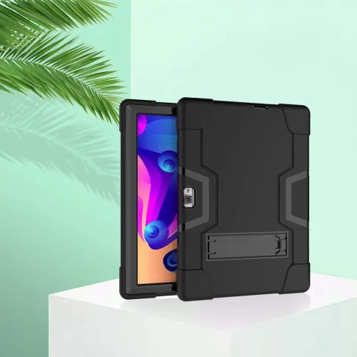 Miniatura 5 de Funda híbrida para tablet HAOVM S30 / Vankyo S30 para tableta, compatible con niños, funda Vankyo s30, a prueba de golpes, parte trasera dura