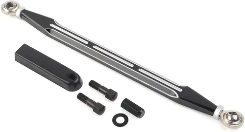 Miniatura 10 de Varilla de palanca de cambios ajustable negra para Harley Touring Electra Glide para Street Glide, varillaje de palanca de cambios de motocicleta