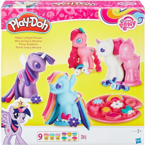 Miniatura 2 de Play-Doh My Little Pony Make 'n Style Ponies (exclusivo de Amazon)