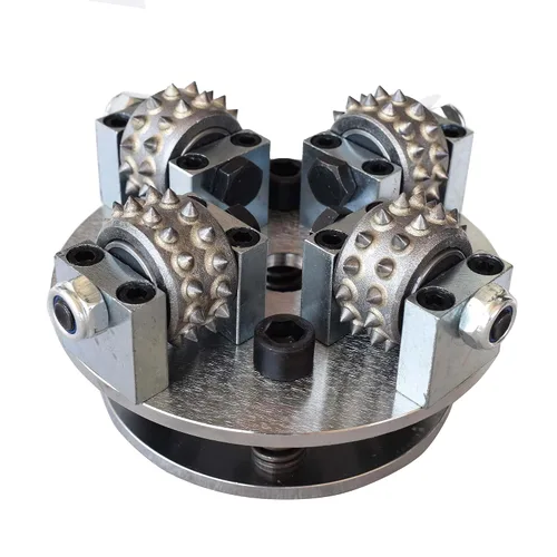 Miniatura 2 de Herramienta de martillo de textura de piedra de hormigón antideslizante de 6 pulgadas para amoladora angular, reparación de parches de hormigón