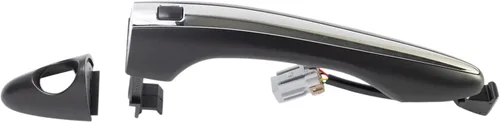 Miniatura 208 de TRQ Manija de puerta exterior delantera derecha cromada para el lado del pasajero compatible con Dodge Durango Jeep Grand Cherokee 2011-2021