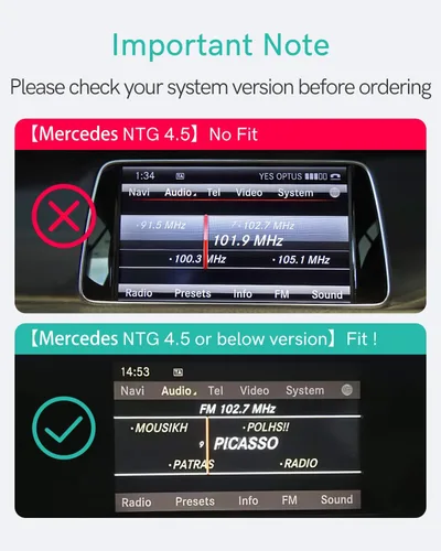 Miniatura 4 de Adaptador de audio Bluetooth para Mercedes-Benz 2008-2012 con puerto AMI, transmisor Bluetooth con sonido aptX-HD y cable AMI