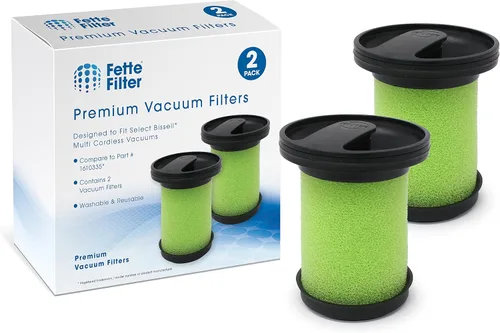 Fette Filter -1610335 Filtro de vacío compatible con aspiradora inalámbrica Bissell Multi Reach Modelo # 1985 1985T 2151A 21512 21513 2151C 2151V