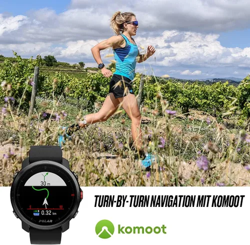 Miniatura 4 de Polar Grit X - Reloj inteligente multideportivo con GPS, batería de larga duración, frecuencia cardíaca basada en la muñeca, durabilidad de nivel