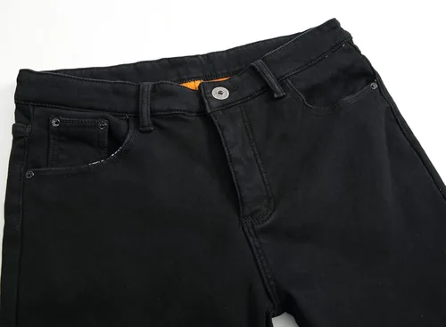 Miniatura 3 de FREDD MARSHALL - Jeans elásticos y ajustado para hombre con forro polar