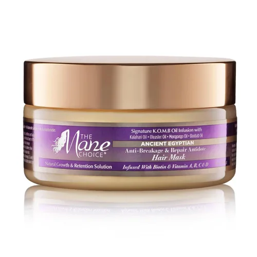 The Mane Choice Antidoto antirotura y reparación antirotura del antiguo Egipto para cabello enrollado, ondulado y rizado, 8 onzas