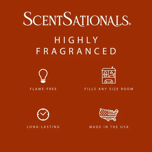 Miniatura 2 de ScentSationals Cera perfumada con especias de calabaza, calabaza, canela y clavo, 10 onzas (24 cubos)
