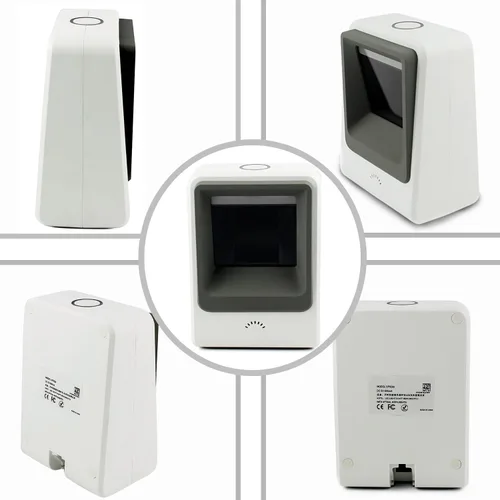 Miniatura 5 de symcode - Escáner de código de barras 2D, lector de código de barras USB omnidireccional manos libres para escaneo de pantalla de computadora