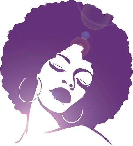 Miniatura 6 de Vinilo adhesivo para pared, diseño de cara de dama negra, mural sexy para peluquería (z596) XL 45 x 54 pulgadas