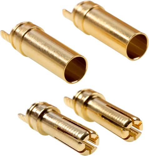 Miniatura 5 de 5 pares EC5 Conector de batería EC5 macho hembra 0.197 in Banana Plug Conector oro Bullet conector para RC ESC LIPO dispositivo de batería Motor