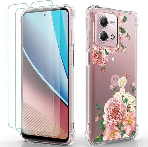Miniatura 10 de Funda para Moto G Stylus 2023: funda de goma TPU flexible para Motorola Moto G Stylus 2023 para Motorola Moto G Stylus 2023, diseño floral de flores