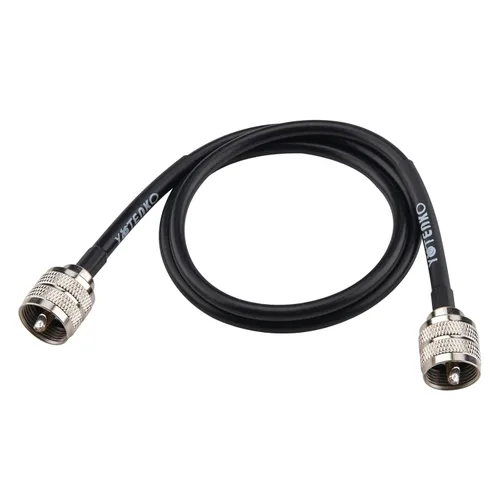 Miniatura 29 de Cable de puente PL259 de 1 pie - Cable coaxial RG58 de 15 pulgadas corto 50 ohmios coaxial para medidor SWR radio de radioaficionado radio CB