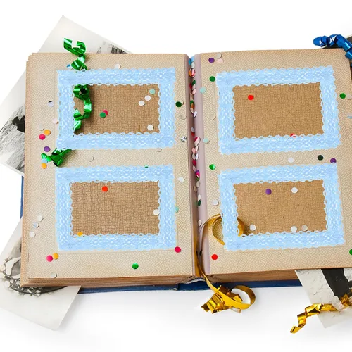 Miniatura 7 de Ciieeo 3 rollos de cinta de encaje de tela, cinta de manualidades, pegatinas caseras Washi s Scrapbooking Artesanía decorativa Enmascarar encaje s