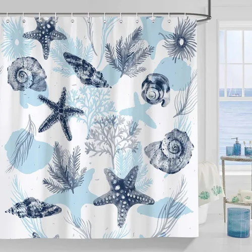 Miniatura 18 de Cortina de Ducha de Hojas Tropicales, Cortina de Baño Decorativa Verde y Negra con Hojas de Palmera y Plátano, Juegos de Cortinas de Ducha de Tela