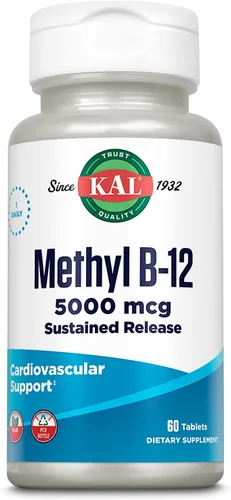Miniatura 14 de KAL Vitamina B-6 B-12 Ácido Fólico DropIns, Gotas de Suplemento Líquido de Vitamina B, Salud del Corazón, Energía, Soporte de Glóbulos Rojos