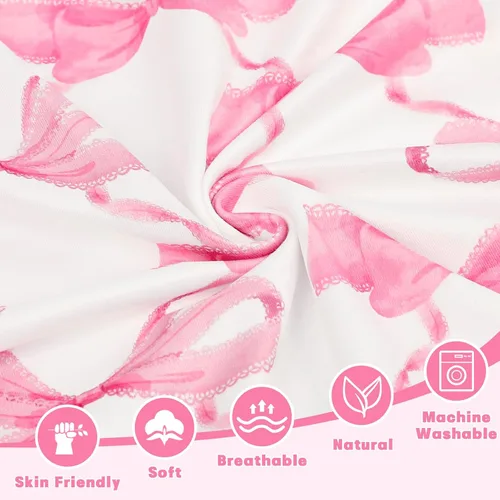 Miniatura 3 de Sábanas para cuna para niñas y niños, sábana bajera ajustable para colchones estándar de cuna y de niño pequeño, ultra suaves y transpirables
