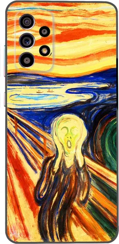 Miniatura 19 de Berkin Arts Wassily Kandinsky - Funda de silicona compatible con Samsung Galaxy A52 5G 4G/A52S 5G, color campo colorido Moongate (varios círculos)
