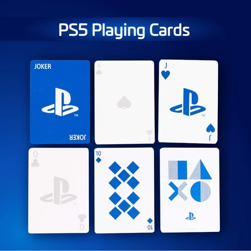 Miniatura 3 de PlayStation - Juego de cartas estándar con lata de almacenamiento