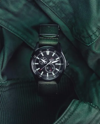 Miniatura 8 de Orient Reloj de campo automático japonés de acero inoxidable para hombre