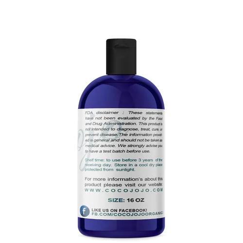 Miniatura 2 de cocojojo Aceite de ricino negro jamaicano, puro, refinado, prensado en frío, sin perfume, desodorizado, a granel, aceite portador sin OMG