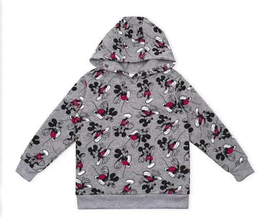 Miniatura 2 de Disney Mickey Mouse - Paquete de 2 sudaderas con capucha para niños pequeños y pequeños, grisnegrorojo