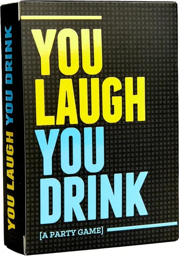 DSS Games You Laugh You Drink para quienes no pueden mantener la cara seria [Juego de cartas de No Ríete | Regalo de Elefante Blanco para adultos |