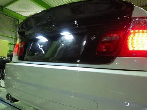 Miniatura 5 de iJDMTOY OEM-Fit - Kit de luces LED completas para placa de matrícula de 3 W, compatible con BMW E46 LCI/Facelift 325ci 330ci M3 2-Coor Coupe
