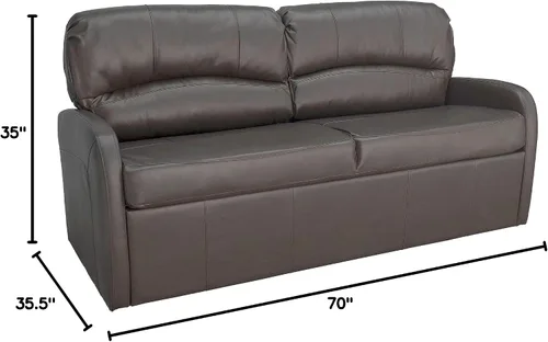 Miniatura 2 de RecPro Charles 70" Sofá con brazos muebles para cámper, trailer, RV