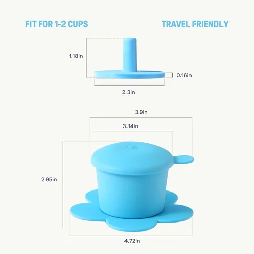 Miniatura 2 de [Regalo] Filtro Phin vietnamita, gotero de café reutilizable de plástico para verter sobre café, filtro de café de una sola taza con diseño