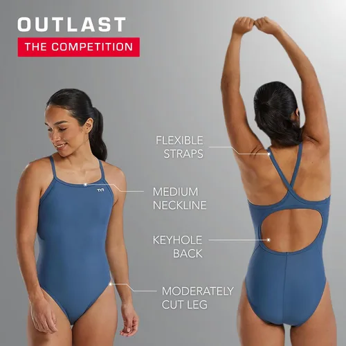 Miniatura 7 de TYR Traje de baño Tyreco Solid Diamondback para mujer