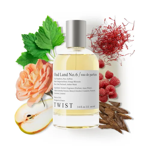 Miniatura 14 de Twist Wood No. 28 - Eau De Parfum Inspirado en T. Ford Oud Wood, Perfume de Larga Duración para Hombres y Mujeres, Sin Parabenos, Vegano