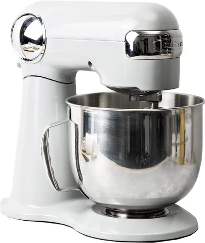 Miniatura 8 de Cuisinart Batidora de pie, 12 velocidades, cuenco de acero inoxidable de 5.5 cuartos de galón, batidor de chef, paleta mezcladora, gancho para masa