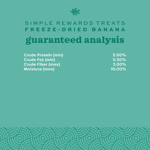 Miniatura 7 de Oxbow Simple Rewards Golosinas para Mascotas Pequeñas, Plátano, Fruta Liofilizada, Golosinas para Cobaya y Conejo, Aperitivo Saludable de Fruta