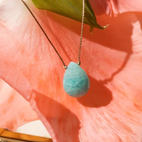Miniatura 2 de SoulKu Luxe Inspirational Necklace, Empowerment Jewelry, Handcrafted Necklace For Women, Gift For Mom, 2" Extender With Lobster Clasp, 16" Nylon Cord