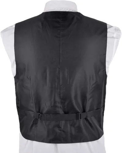 Miniatura 4 de boxed-gifts Umo Lorenzo Men Formal Suit Vest Polly Twill with Adjustable Waistband.