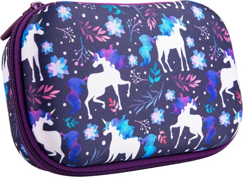 Miniatura 9 de ZIPIT Caja de lápices negra y arco iris para niñas, bonito estuche para la escuela, caja organizadora de papelería de gran capacidad