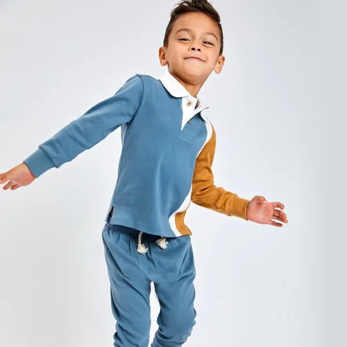 Miniatura 2 de HonestBaby Playwear Outfit Sets Tops and Bottoms 100% Organic Cotton for Baby and Toddler Boys, Unisex