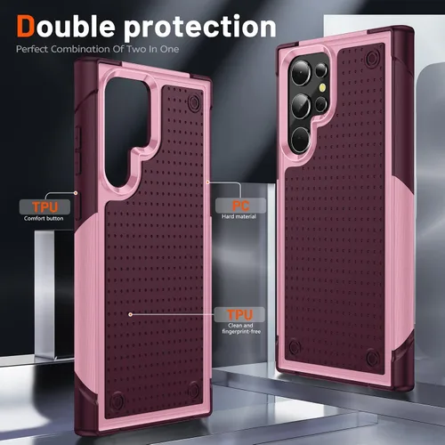 Miniatura 5 de Funda diseñada para Samsung Galaxy S22 Ultra, regalo de grado militar, resistente a caídas, resistente a prueba de golpes, para Galaxy S22 Ultra
