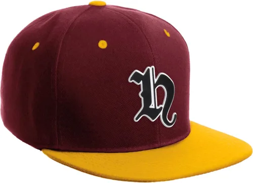 Miniatura 1280 de Daxton Gorra clásica con visera de billete plano con letras del alfabeto inglés antiguo de la A a la Z