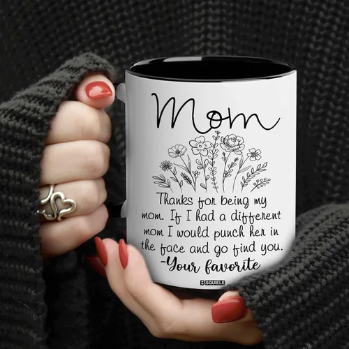Miniatura 5 de BSQUIELE Regalos para mamá – Taza para mamá – Día de la Madre, regalos de cumpleaños para mujeres, madre, mamá, mamá, ella, esposa, señora, novia