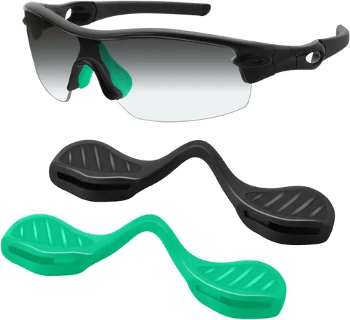 Miniatura 17 de Mryok Almohadilla nasal de repuesto para gafas de sol Oakley Radar Path EV RadarLock Negro