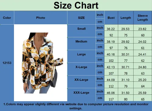 Miniatura 3 de Vestidos tipo camisa para mujer, sexy, con botones, con cuello, blusas de manga larga, estampado floral